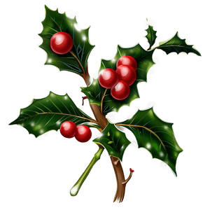 Holiday Holly PNG qgq93 PNG