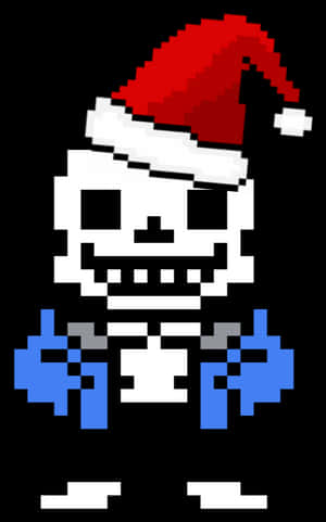 Holiday Sans Pixel Art PNG image with transparent background