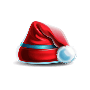 Holiday Santa Hat Illustration PNG ymk PNG