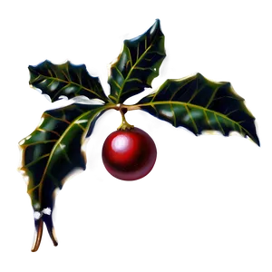 Holly Berries Png Bgs PNG Image