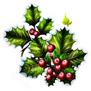 Holly Berries Png Kji PNG Image