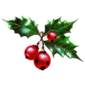 Holly Berries Png Tll PNG Image