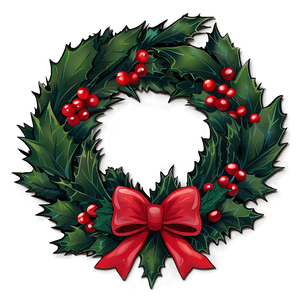 Holly Berry Wreath PNG 52 PNG
