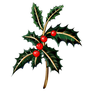 Holly Branch PNG edd40 PNG