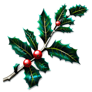 Holly Branch PNG gsv73 PNG