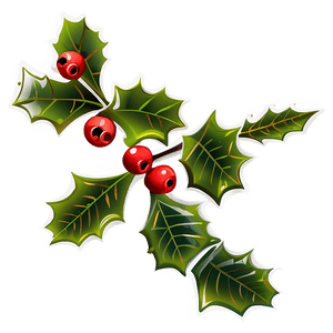 Holly Branch PNG kpq PNG