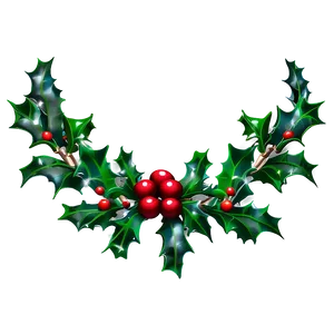 Holly Wreath Png Cld PNG Image