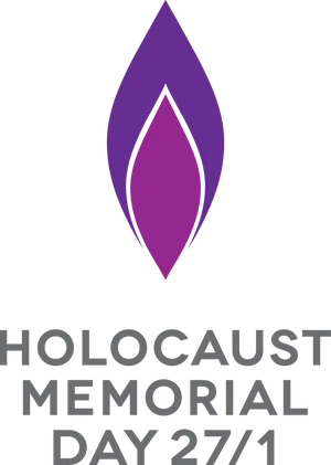 Holocaust Memorial Day Logo PNG Image