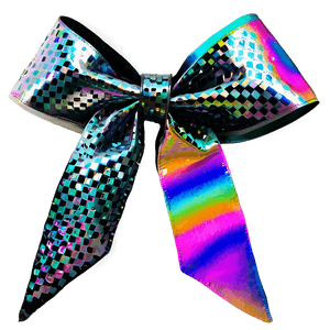 Holographic Cheer Bow PNG jcp11 PNG