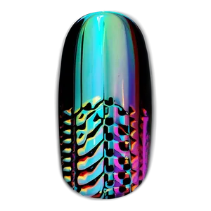 Holographic Fake Nails Png Btw38 PNG Image