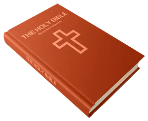 Holy Bible Book Cover PNG Image