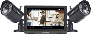 Wireless 720p Touch Screen Video Surveillance System - Lorex Security Cameras System, HD Png Download PNG image with transparent background
