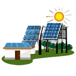 Home Solar Power System PNG 05252024 PNG