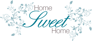 Home Sweet Home Blue, HD Png Download PNG with transparent background