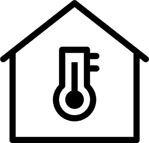 Home Icons Temperature - Home Temperature Icon, HD Png Download PNG with transparent background