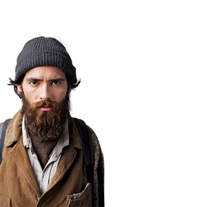 Homeless Man With Beard Png Wgq PNG Image