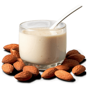 Homemade Almond Milk PNG vet6 PNG