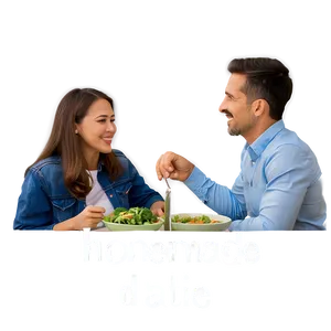 Homemade Dinner Date Png Bbm PNG Image