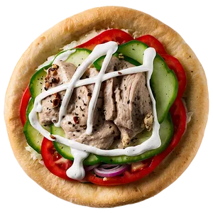 Homemade Gyro Png 06252024 PNG Image