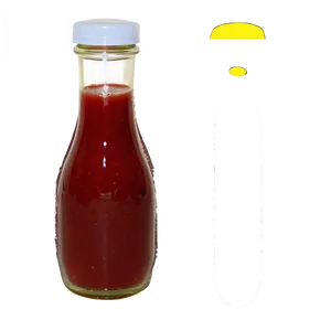 Homemade Ketchup Bottle Png Bxr PNG Image