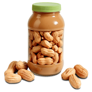 Homemade Peanut Butter Jar PNG krd7 PNG image with transparent background
