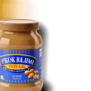 Homemade Peanut Butter Jar PNG tsp PNG image with transparent background