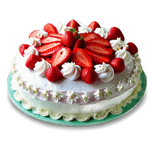 Homemade Strawberry Cake PNG sgy PNG