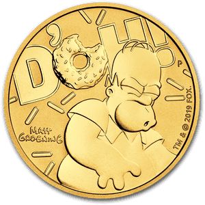 Homer Simpson Gold Coin, HD Png Download PNG image with transparent background