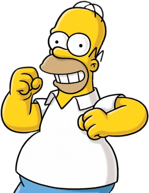 Homer Simpson Happy - Homer Simpson Png, Transparent Png PNG image with transparent background