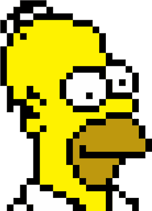 Homer Simpson Minecraft, HD Png Download PNG image with transparent background