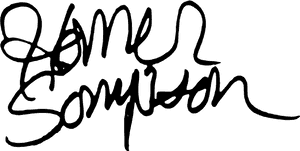 Homer Simpson Signature, HD Png Download PNG image with transparent background