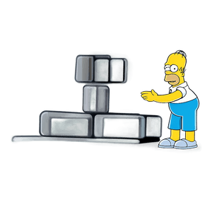 Homer Simpson Yellow Cartoon PNG 05212024 PNG image with transparent background