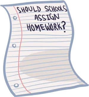 Homework Debate Paper PNG Image