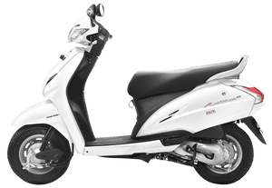 Honda Activa Scooter Profile View PNG image with transparent background