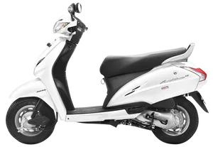 Honda Activa Scooter Profile View PNG Image