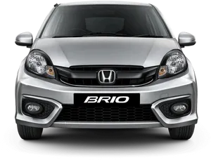 Honda Brio Front View Car PNG Image