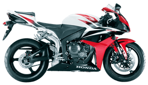 Honda C B R Sportbike Profile View PNG image with transparent background