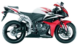 Honda C B R Sportbike Profile View PNG Image