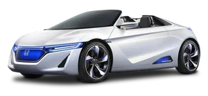 Honda Electric Concept Car Side View PNG Image