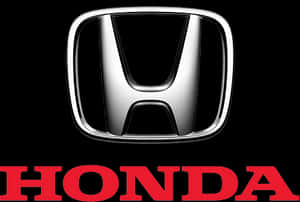 Honda Logo Black Background PNG with transparent background