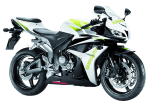 Honda Sportbike Profile View PNG image with transparent background