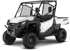 Sxsca Model Atv - Honda Pioneer 700 White, HD Png Download PNG image with transparent background