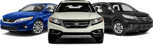 Honda Vehicle Lineup PNG Image