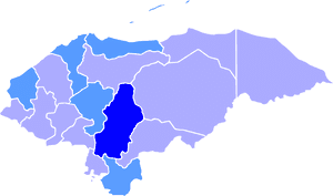 Region Map Of Honduras, HD Png Download PNG