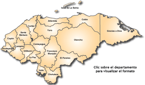 Transparent Mapa De Honduras Png - Ubicacion De Los Grupos Etnicos De Honduras, Png Download PNG