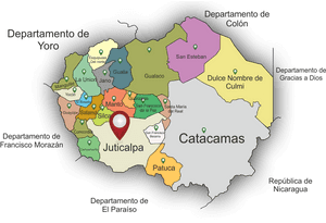 Departamento De Olancho Y Sus Municipios, HD Png Download PNG