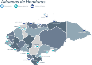 Map Of Honduras, HD Png Download PNG