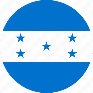 Honduras Flag Png , Png Download - Honduras Flag Round, Transparent Png PNG