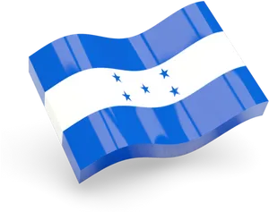 Honduras Flag Waving PNG Image