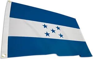 Honduras National Flag Waving PNG Image